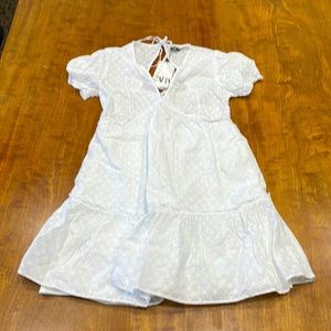 New White Short dress
